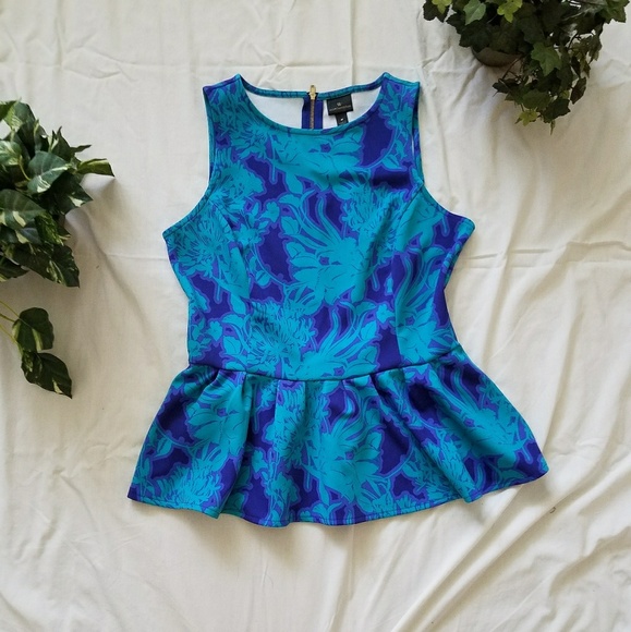 worthington peplum top